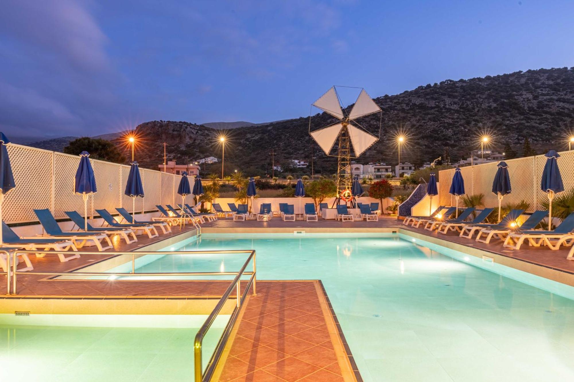 Stalida Paradise Hotel-Apartments المظهر الخارجي الصورة